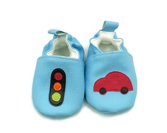 Chaussons pour bébé taille 3-6 mois " en voiture "