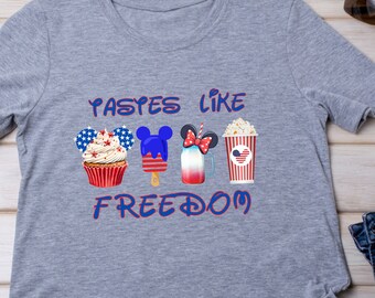 Disney 4th of July Shirt, Disney Snack Goals Shirt, Just Here For The Snacks Shirt, Disney Lover Gift, Disney Vacation Shirt