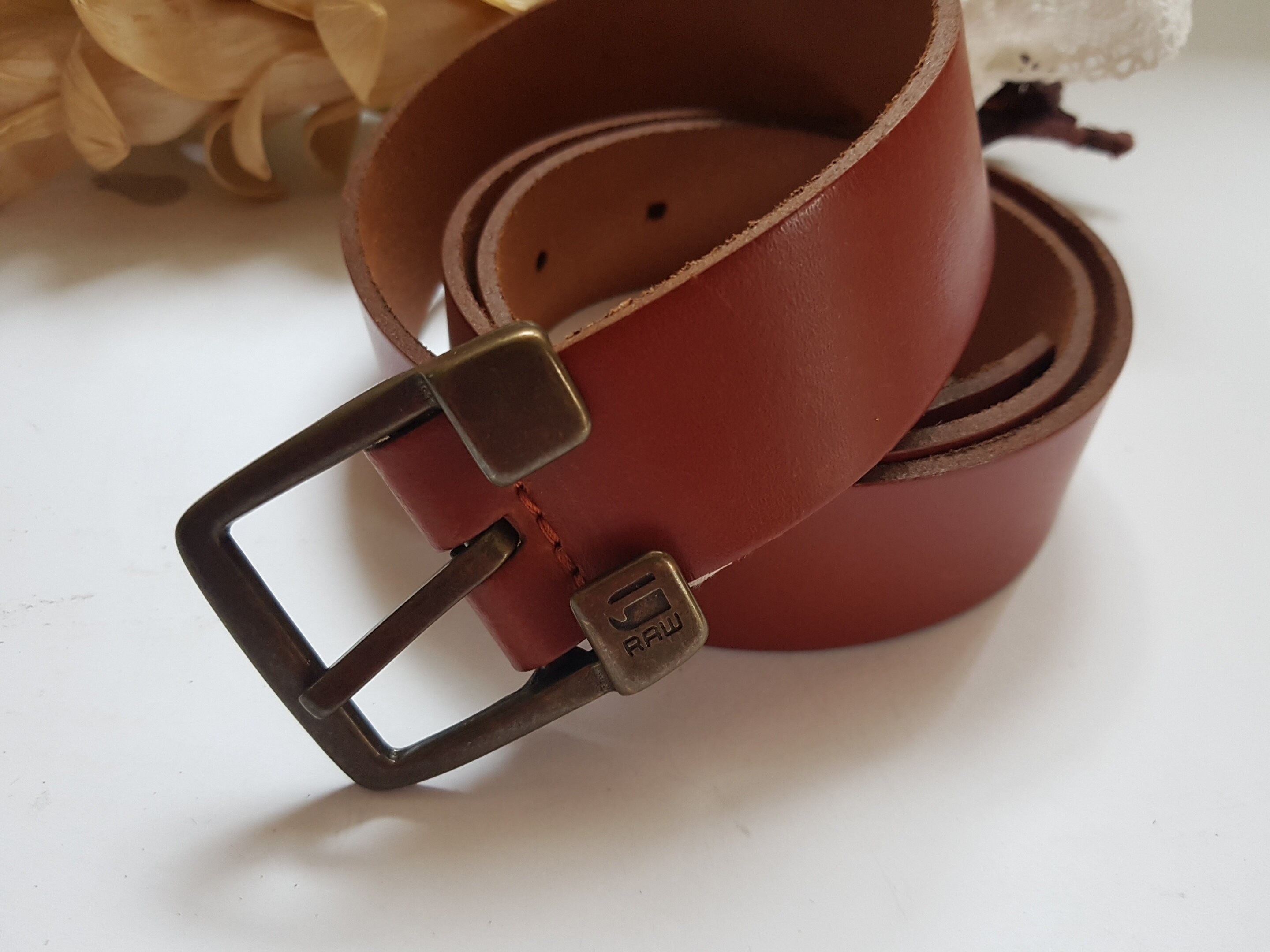 Ceinture cuir brut cheap
