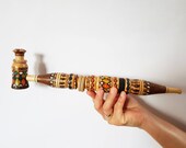 pipe Pipe, Smoking Pipe, Smoking Accessories, Wood Pipe, Wooden Pipe For Smoking, hand engraved, multicolored pipe, christmas gift
