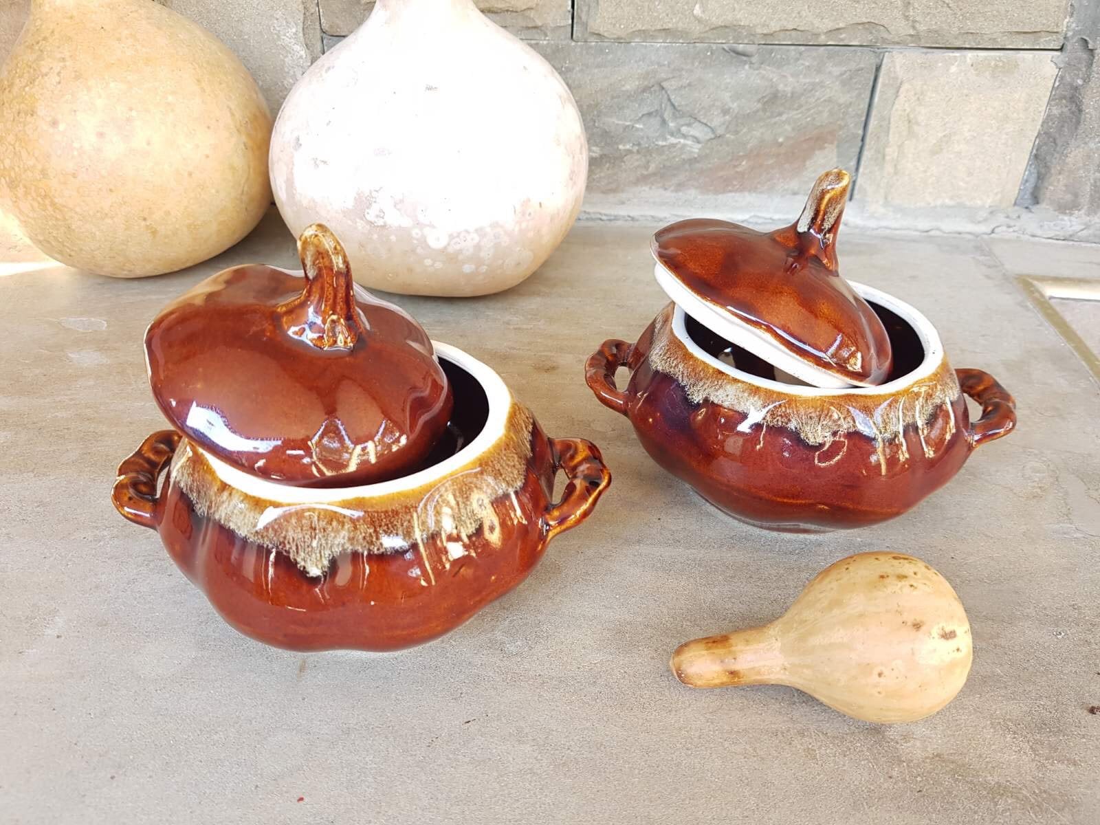 Set of 2 Handmade Vintage Traditional Bulgarian Art Pottery Etsy