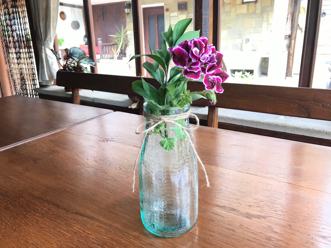 Antique Vase Glass Jar Glass Vaseold Jar Vasevintage Jar Etsy