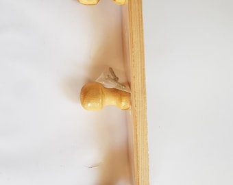 percha de madera, porte, porte manteau, porte manteau Vintage, porte manteau, un manteau en bois cintre en bois