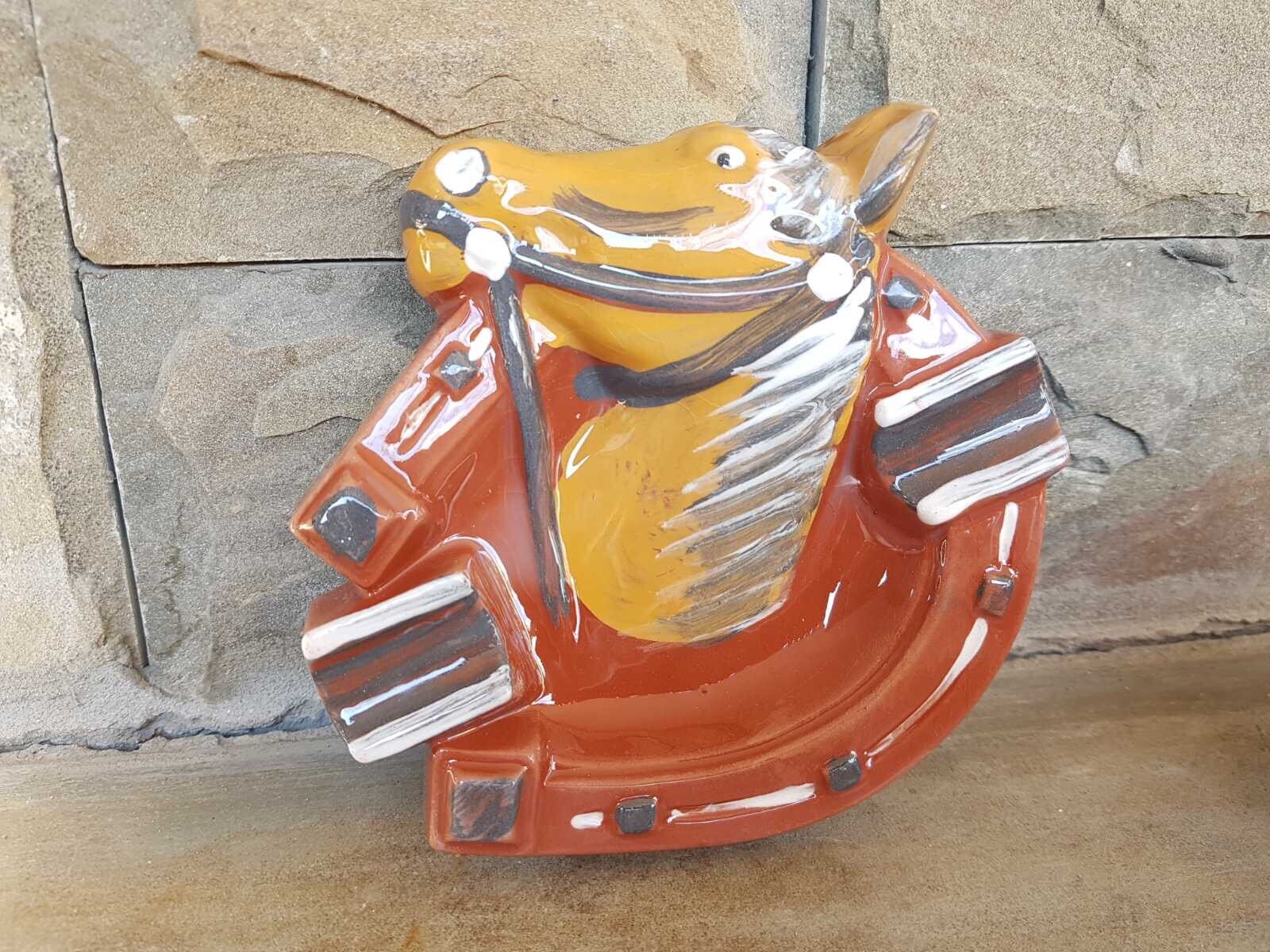 Hand Made Ceramic Horseshoe Ashtray Horse Ashtray Ceramic Etsy UK