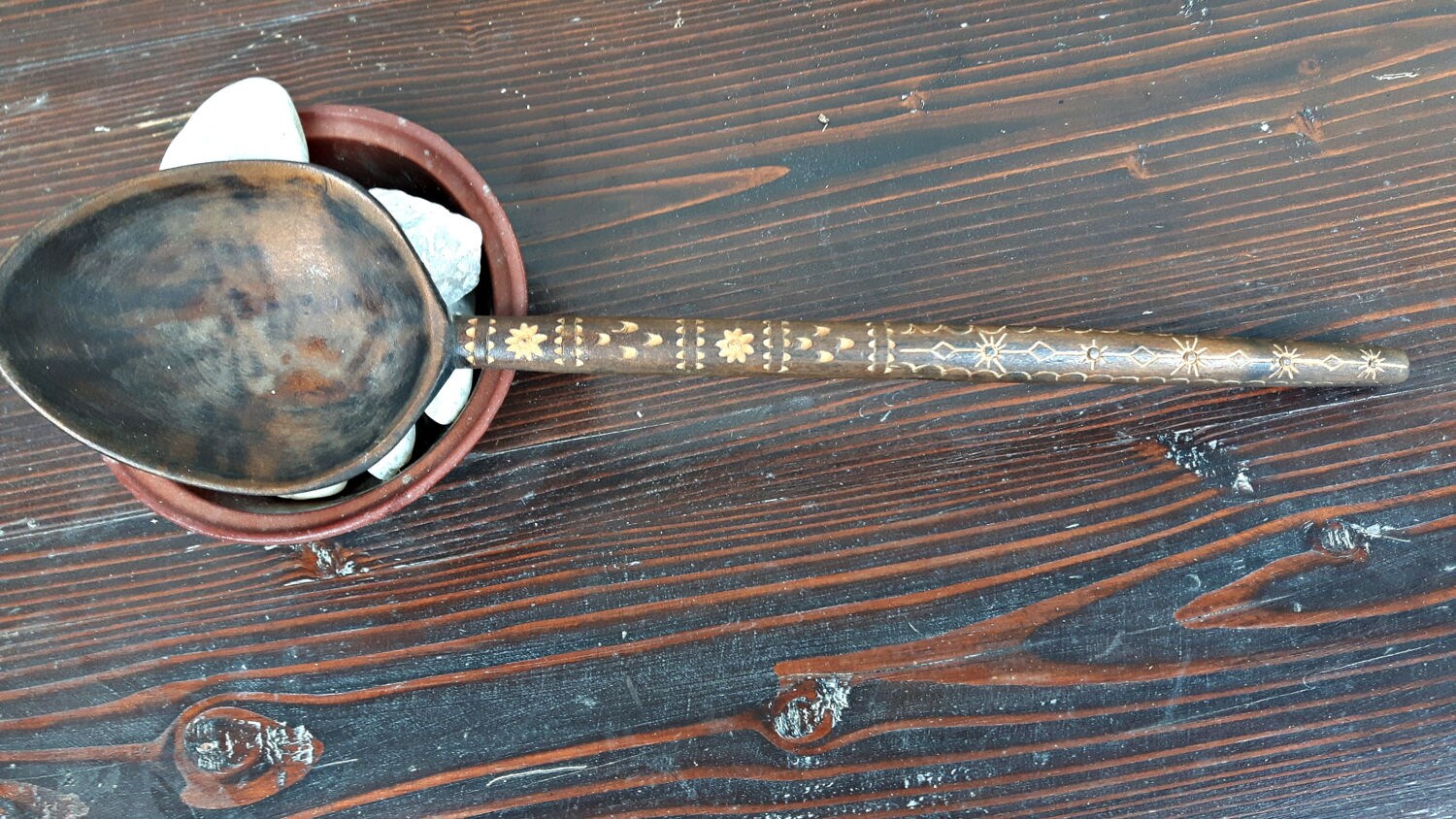 Vintage Wooden Spoon. Vintage Rustic Spoon. Vintage Kitchen Spoon