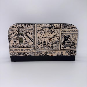 Nintendo Switch 2 Dock Sock Legend of Zelda Comic Book Wind Waker Dock Cover Screen Protector Sleeve FOR SWITCH 2 ONLY Scroll Hyrule Comics