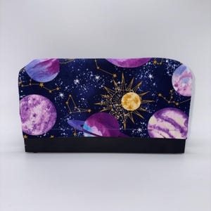 Nintendo Switch 2 Dock Cover Galaxy Constellations Screen Protector Sleeve For SWITCH 2 ONLY Made in Usa Universe Galactic Purple Gold