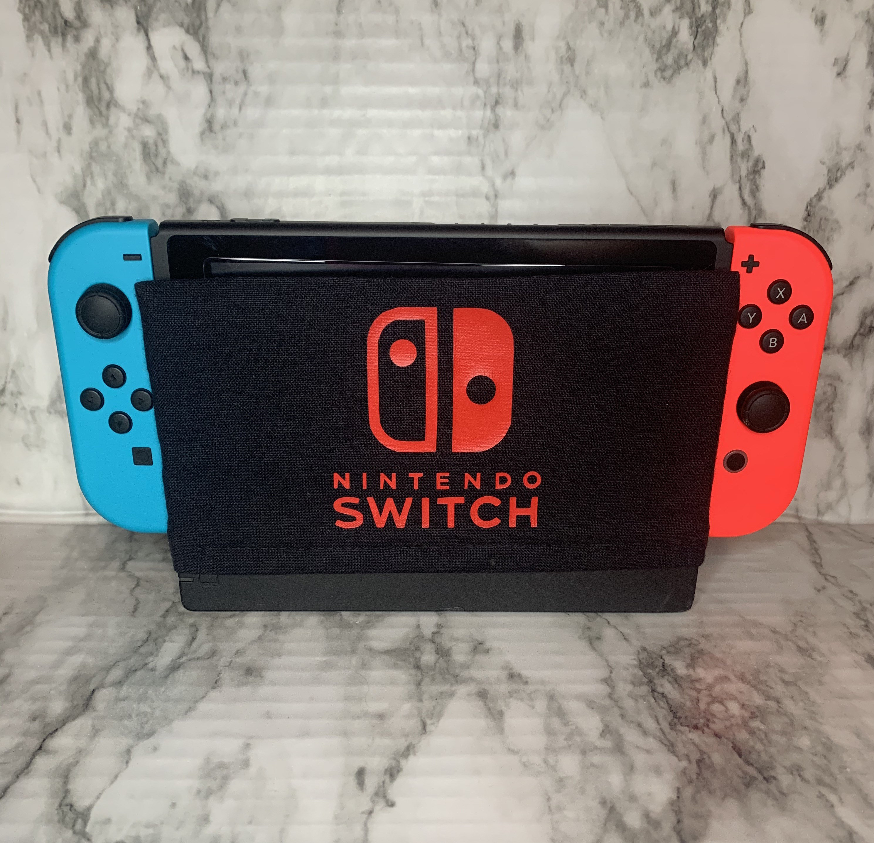Red Nintendo Switch Dock Cover Etsy