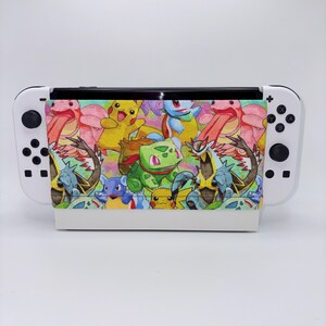 Pokémon Characters Nintendo Switch Dock Sock // Dock Cover // Screen Protector Sleeve