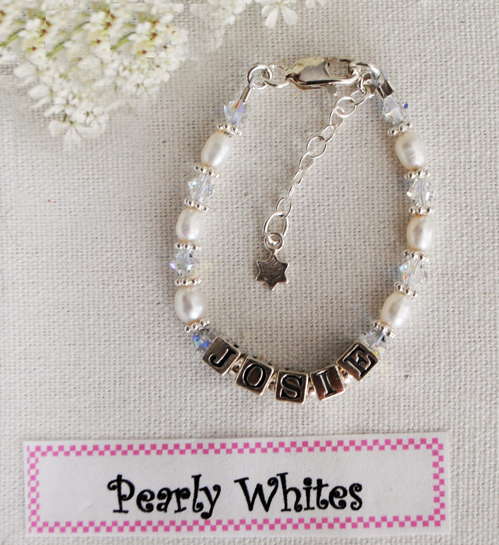 Personalized Baby Bracelets Etsy Canada