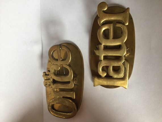 Brass clip reminders for paper - image 1
