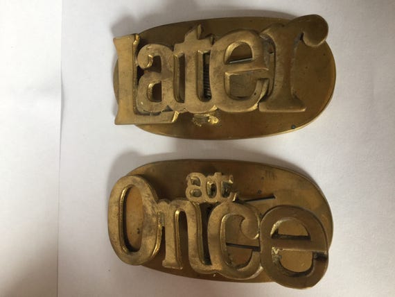 Brass clip reminders for paper - image 2