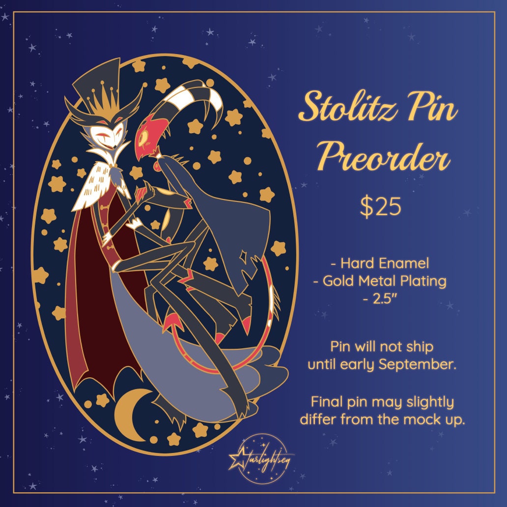 PREORDER - Stolitz Enamel Pin