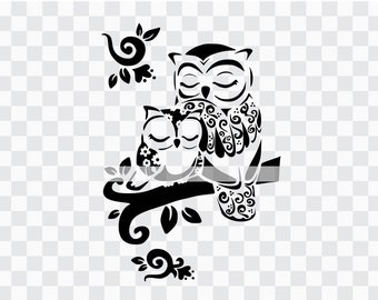 Free Free 129 Mom And Baby Owl Svg SVG PNG EPS DXF File