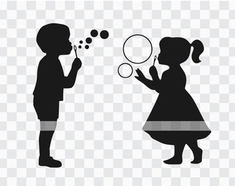 Download Blowing Bubbles Svg Etsy