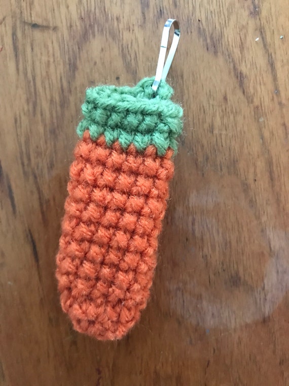 crochet chapstick holder