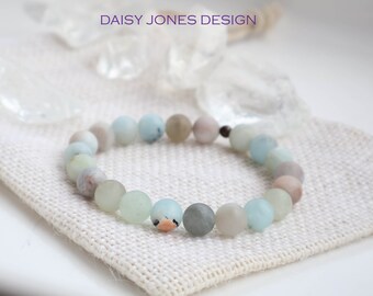 Aquamarine Bracelet Matte