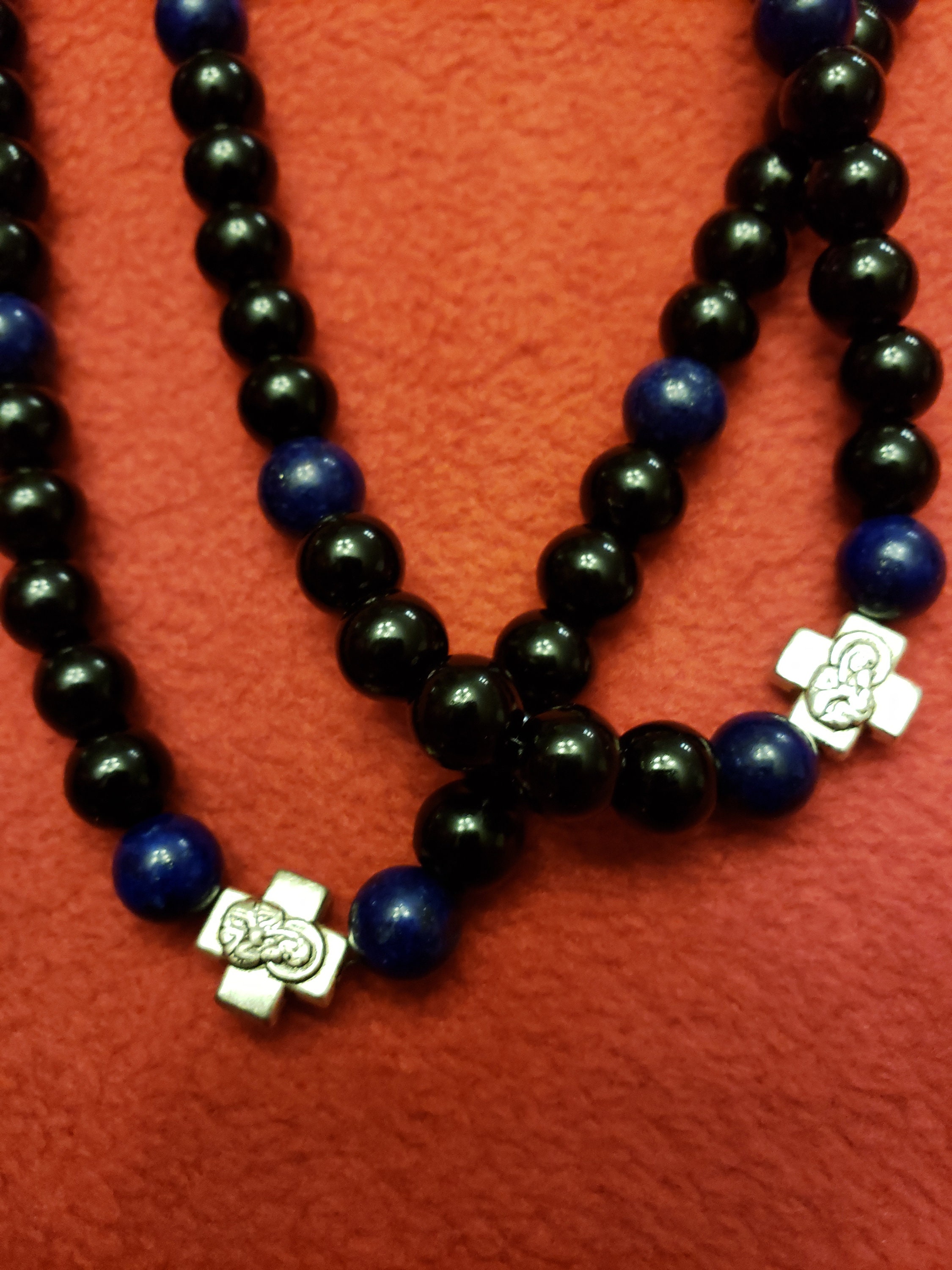 Unique Unisex Beaded Necklace Etsy Israel