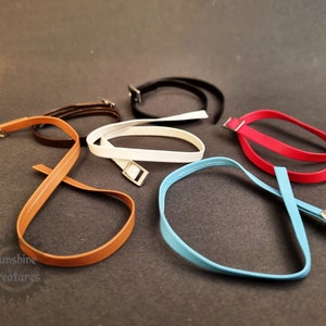Faux leather doll belt with buckle - Accessory for Monster, OMG, Rainbow doll high fashion
