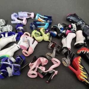 1pair Original high fashion shoes for Rainbow, Monster G3 doll