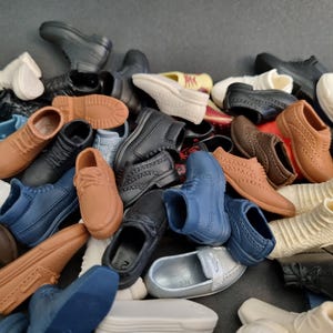 1 paar originele poppenschoenen voor heren: Monster Boy G1 G3, Ever after, Obitsu 27, high fashion Ken Ken afbeelding 1