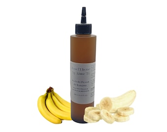 Vegan Hair Care: Banana and Rapeseed Oil for Repair and Shine/ Infused Bananas Oil/ Oil for Hair Growth