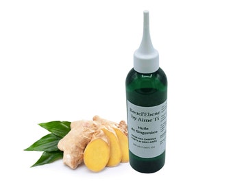 Ginger-Infused Vegetable Oil for Hair Growth - 250 ML