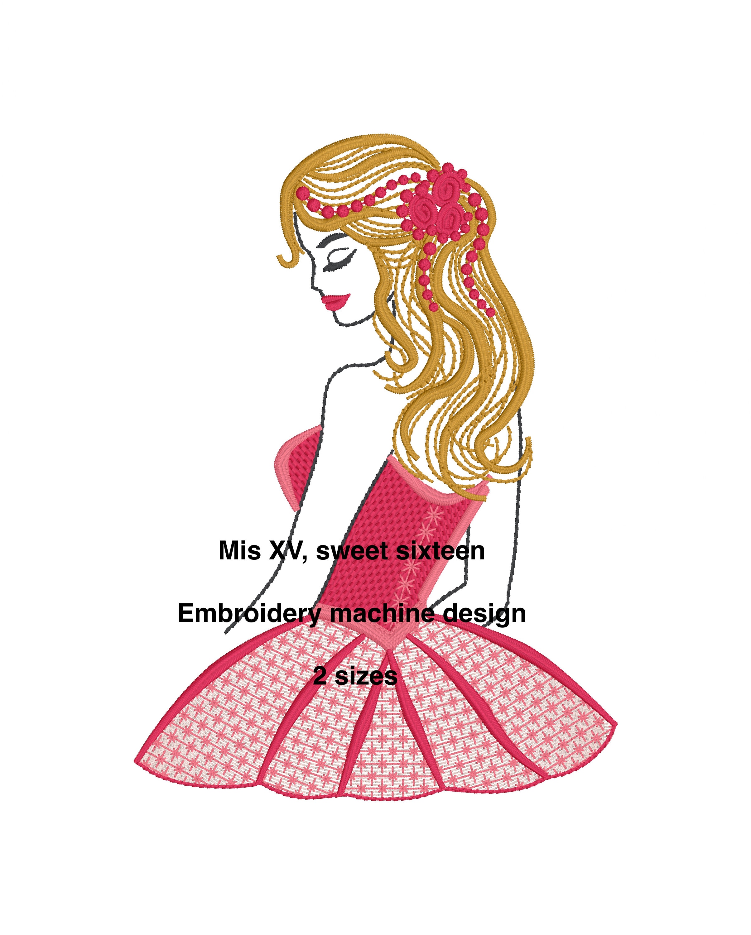 Mini Quinceanera Dress Red - Etsy