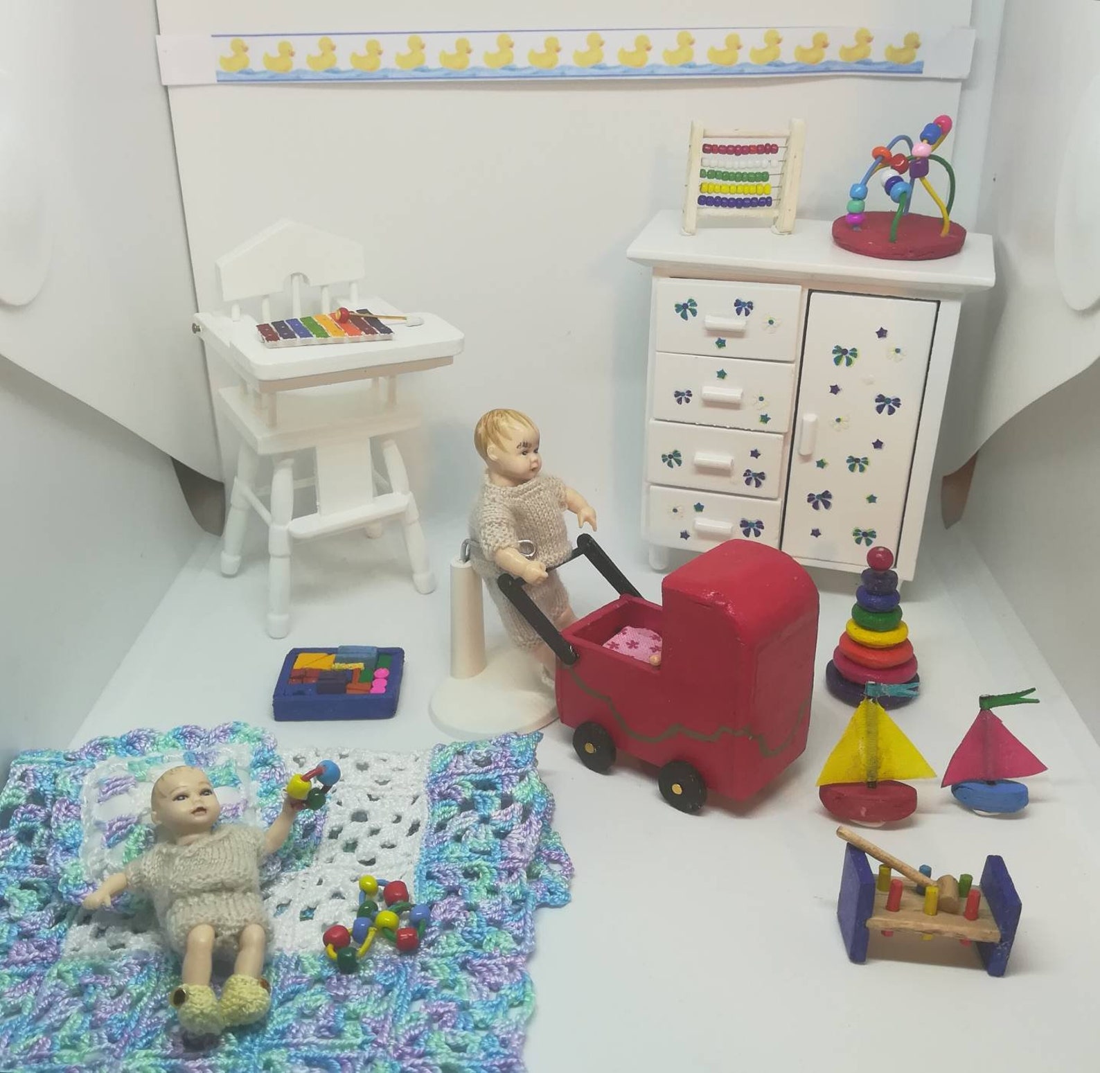 Dollhouse Miniature Modern Nursery Toys Various Etsy