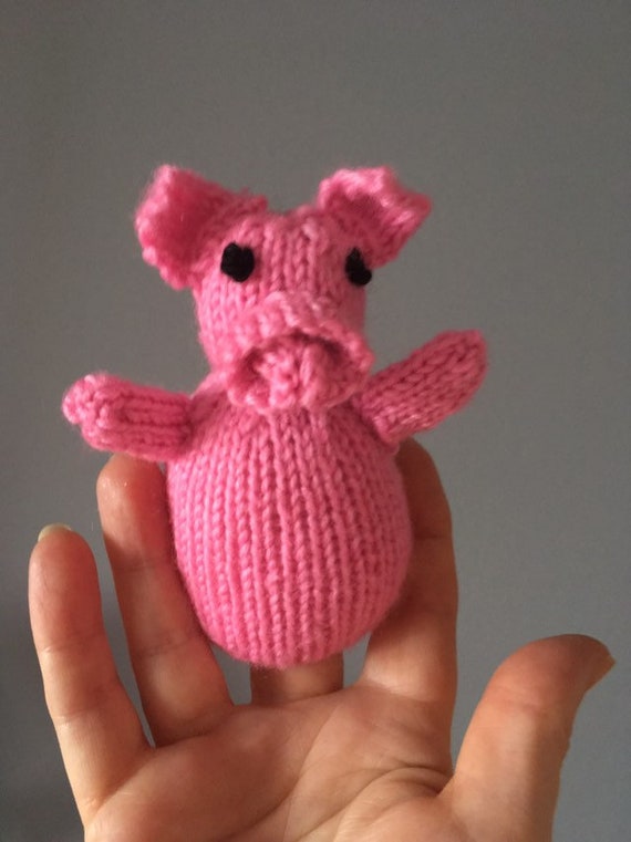 finger puppet pig