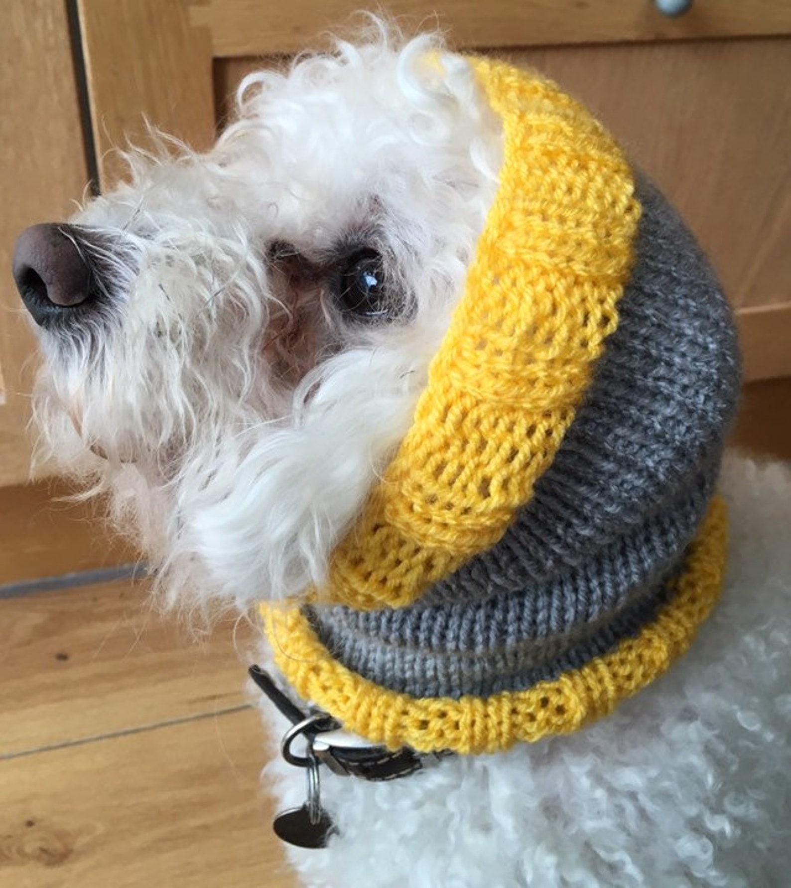 Dachshund Knitted Snood Sausage Dog Neck Warmerdog Scarf Etsy UK