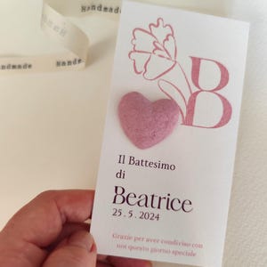 Bomboniera piantabile I Bomboniere matrimonio I Bomboniere semi I Bomboniere carta semi cuore I Matrimonio Regalo I Grazie I Battesimo