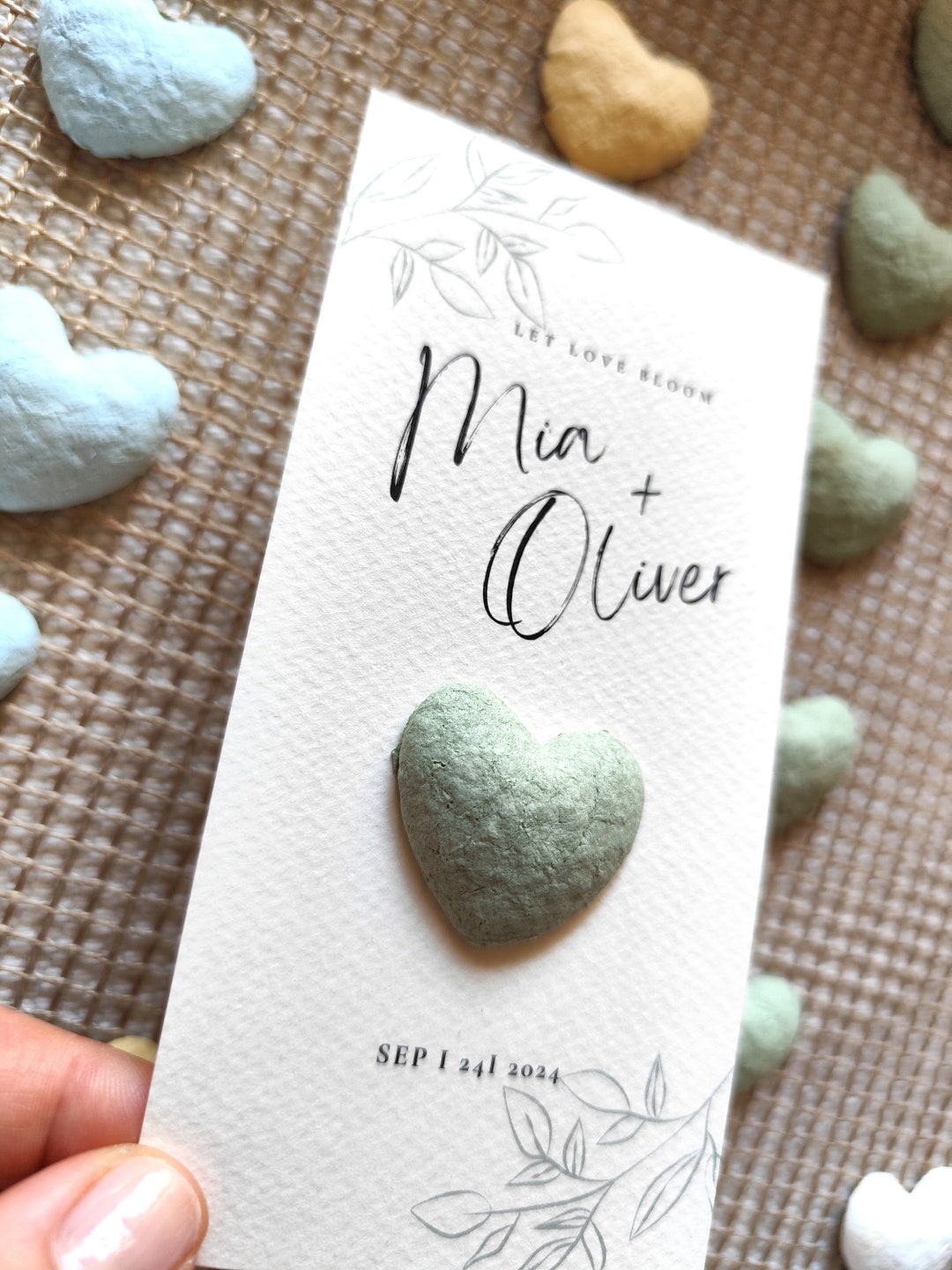 Bomboniere Matrimonio Semi Da Piantare : Segnaposto Con Semi Di Fiori O - Foto 12