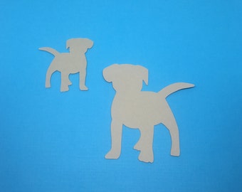 Dog, Puppy Dog Cardstock Die Cuts, Quantity: 25