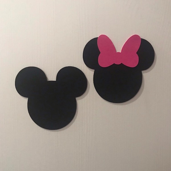 Mickey and Minnie Die Cuts