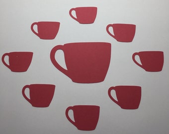 Coffee Mug Die Cut - Etsy