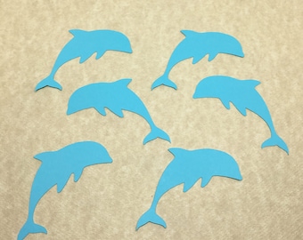 Dolphin Cardstock Die Cuts, Quantity: 30