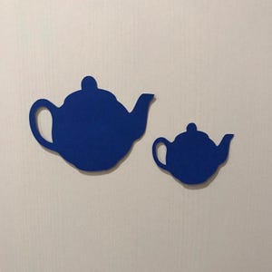 Tea Pot Cardstock Die Cuts, Quantity: 30