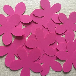 Flower Cardstock Die Cuts , Quantity: 25
