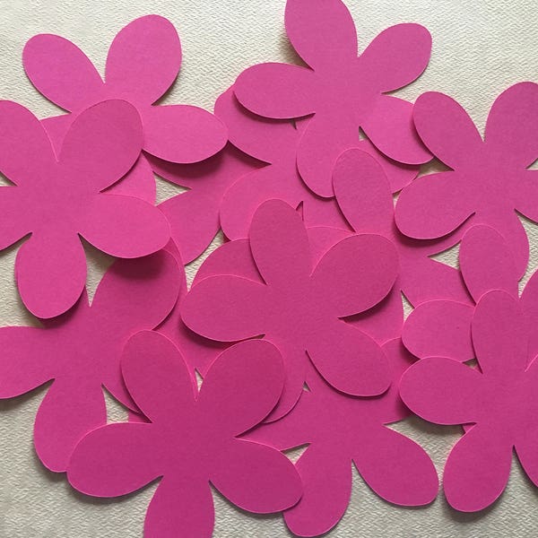 Cardstock Flower Etsy