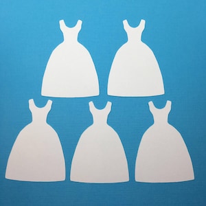 white christmas dresses Unfinished Wood Bride Gown Shape - Wedding - Craft - up to 46