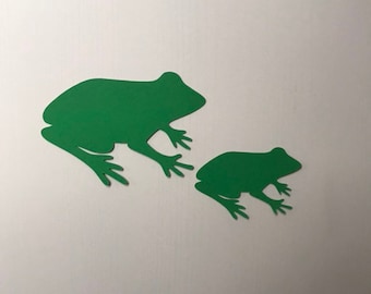 Frog Cardstock Die Cuts , Quantity: 30