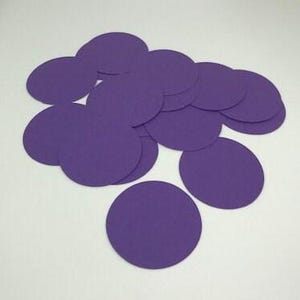 Circle Cardstock Die Cuts, Qty: 25