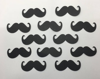 Mustache Cardstock Die Cuts, Qty: 30