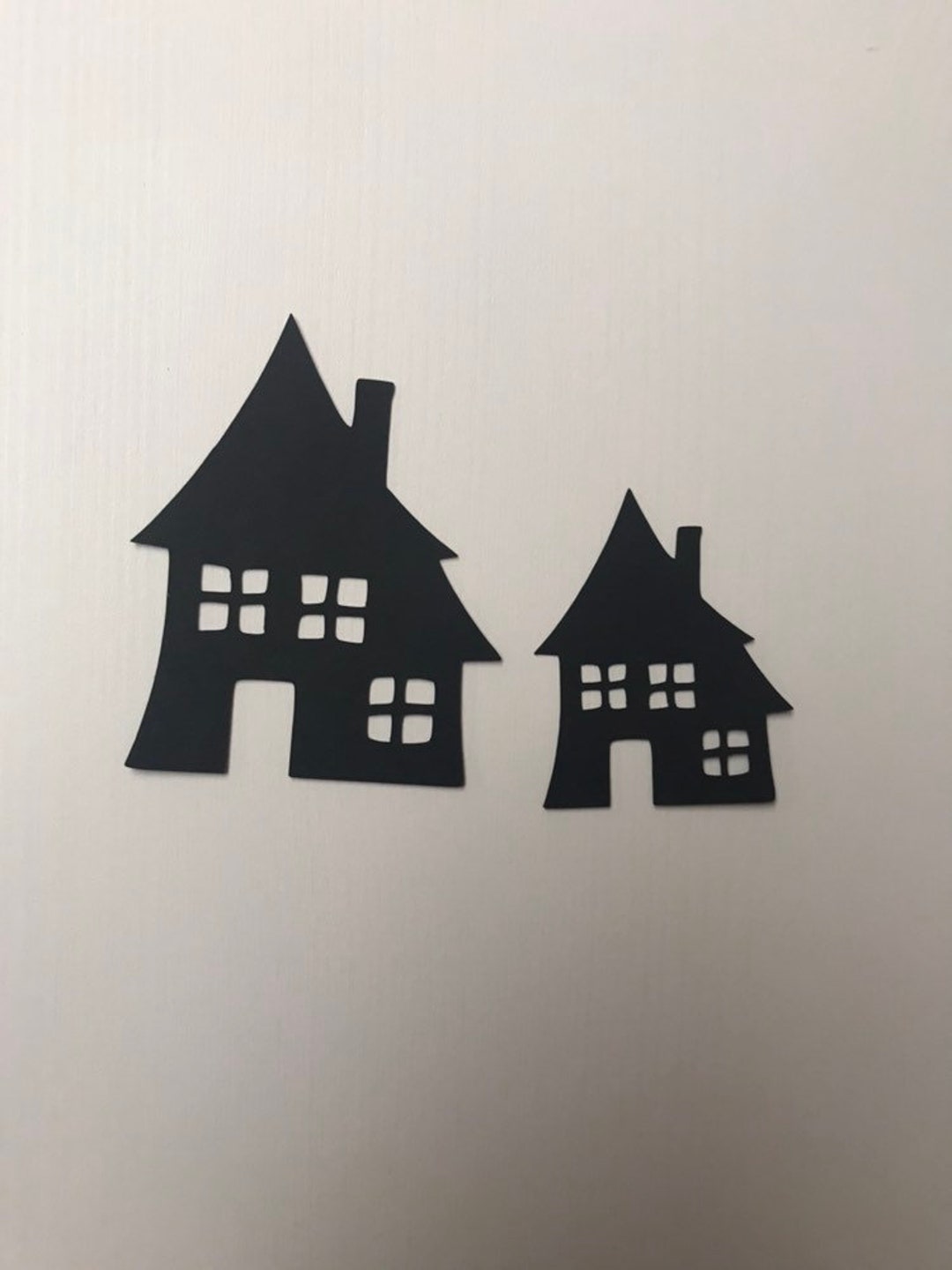Haunted House Cardstock Die Cut Cut Outs QTY 25 Etsy
