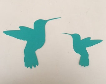 Hummingbird Cardstock Die Cuts , Quantity: 30