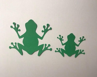 Frog Cardstock Die Cuts , Quantity: 25