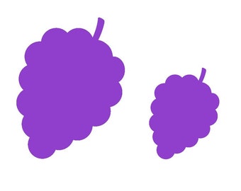 Grapes Cardstock Die Cuts, Quantity: 30