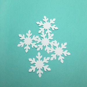Snowflake Cardstock Die Cuts Qty: 25