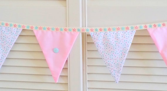 baby girl bunting for nursery